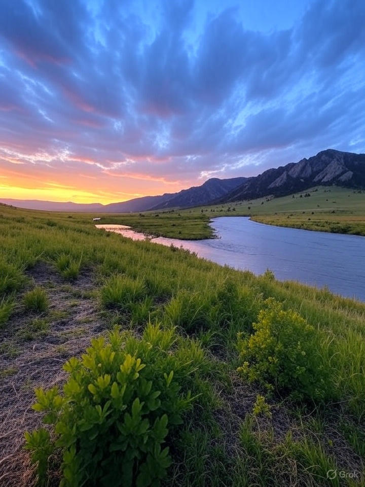 Boulder Foothills landscape